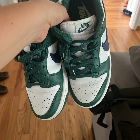 Nike Dunk Low Gorge Green Retro Navy - Picture 9 of 9